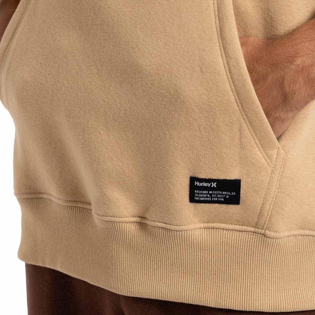Imagem 4 do produto Blusão de Moletom Canguru Hurley Mini Icon II Masculino