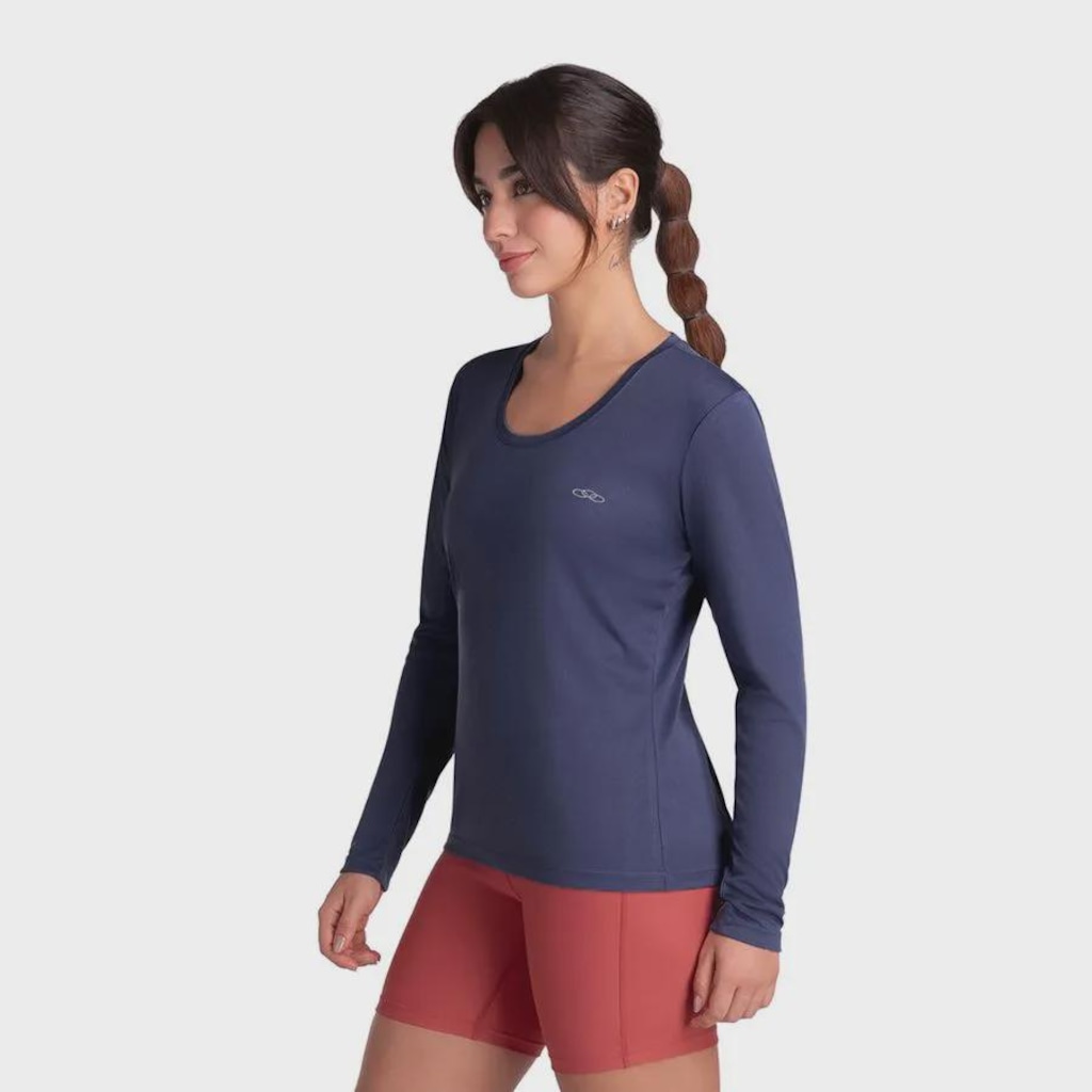 Imagem 3 do produto Camiseta Manga Longa Olympikus Essential Feminino