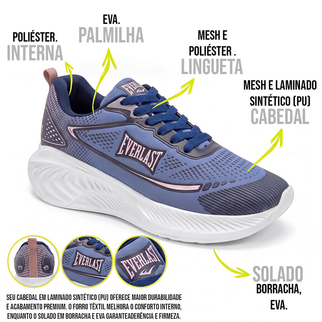 Imagem 5 do produto Tênis Unissex Everlast Atena