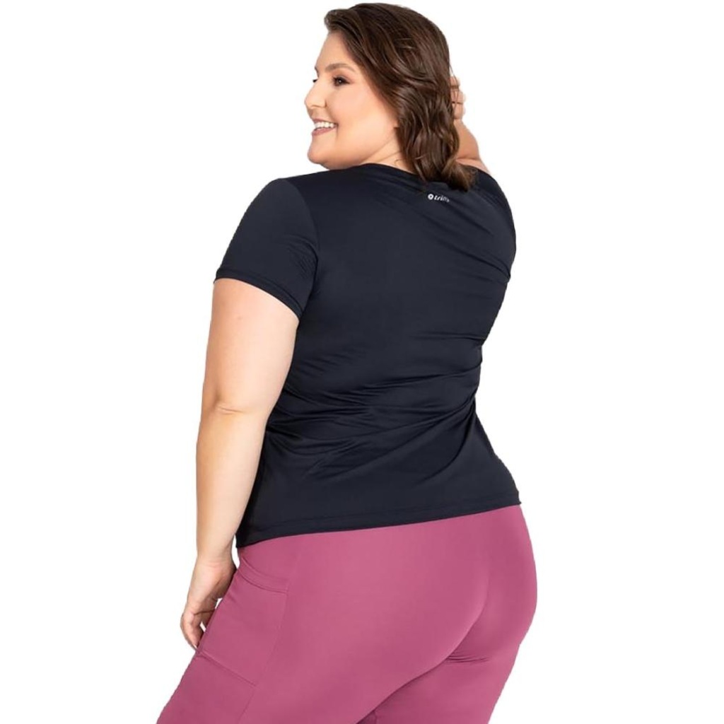 Imagem 5 do produto Camiseta Trinys Eco Essential Plus Size Feminina