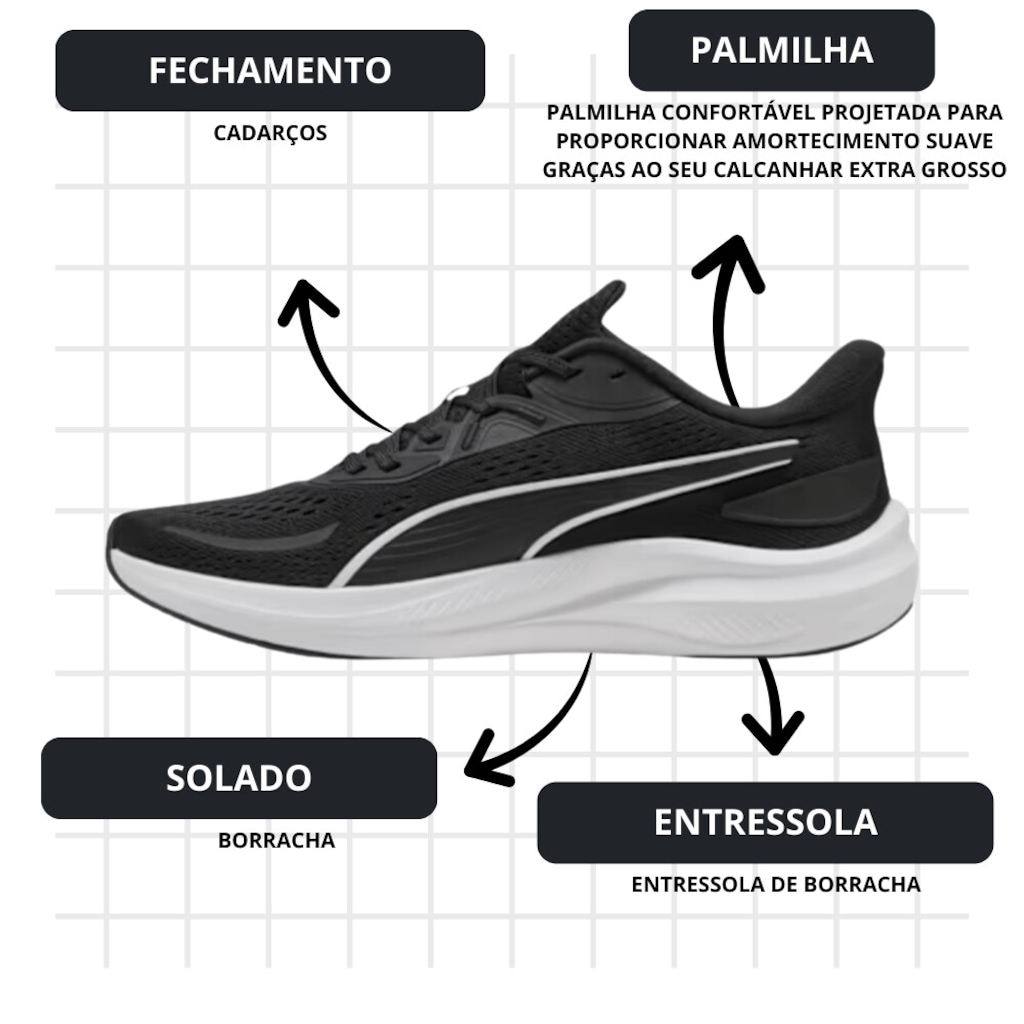 Imagem 5 do produto Tênis Unissex Puma Skyrocket Lite 2