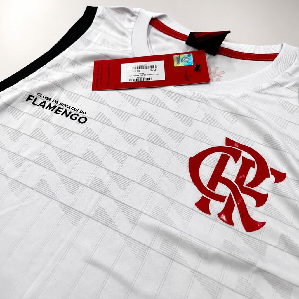 Imagem 3 do produto Camiseta Regata Flamengo Estalo Clássica Braziline - Masculina