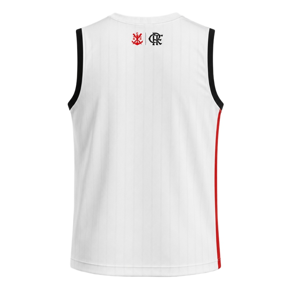 Imagem 4 do produto Camiseta Regata Flamengo Estalo Clássica Braziline - Masculina