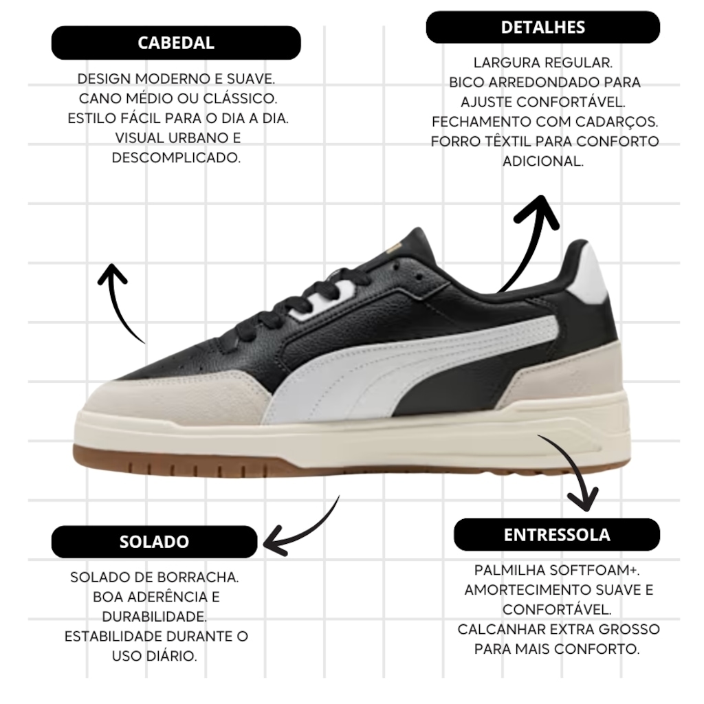 Imagem 5 do produto Tênis Unissex Puma Shuffle Downtown Og