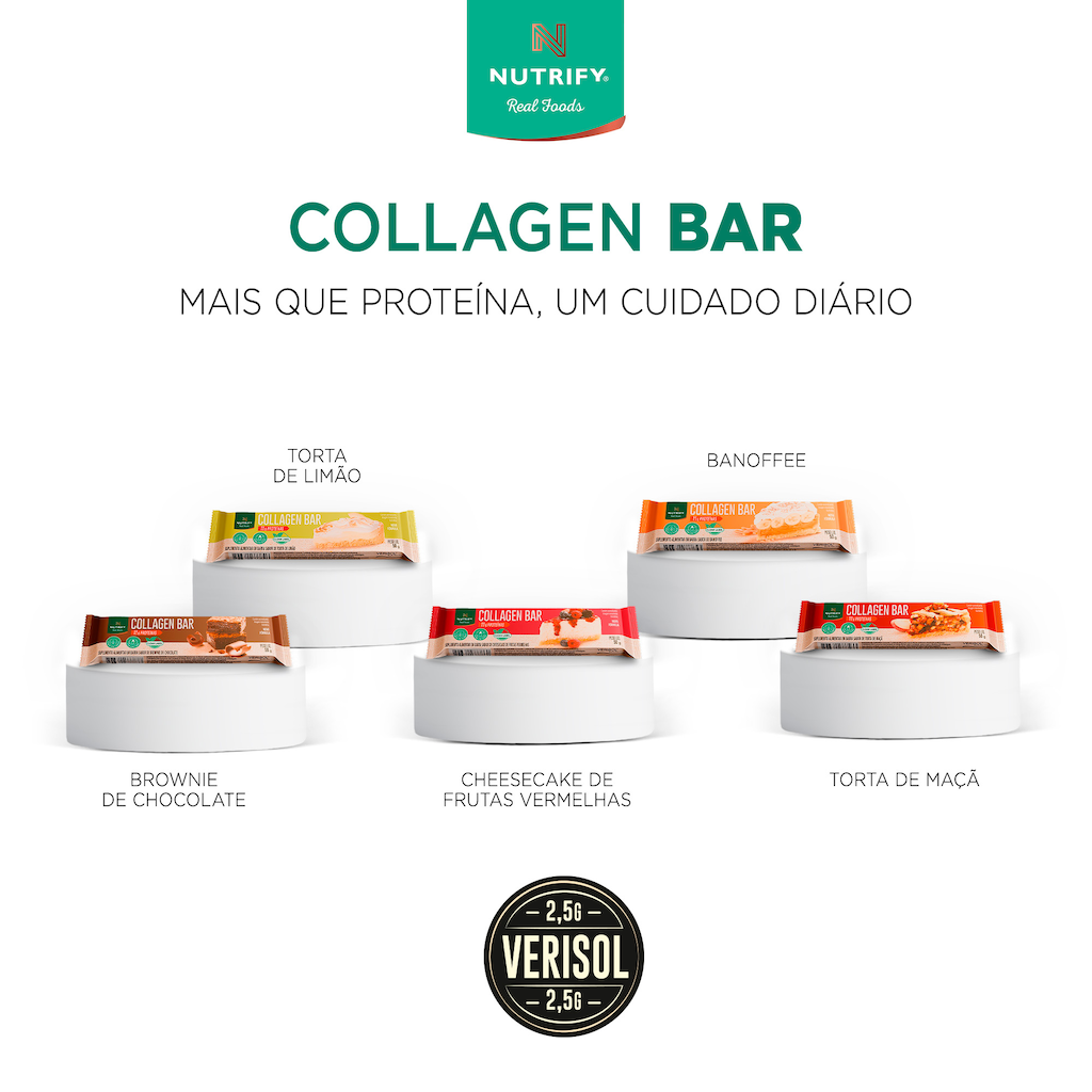 Imagem 5 do produto Barra de Proteína Collagen Bar Nutrify 50g