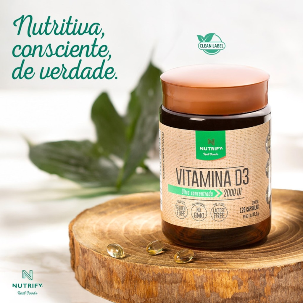 Imagem 5 do produto Nutrify Vitamina D3 2.000 UI - 120 Cáps