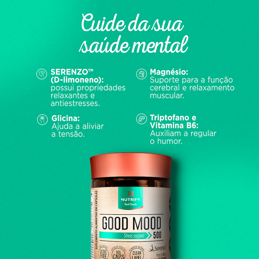 Imagem 4 do produto Nutrify Good Mood 60 Cápsulas