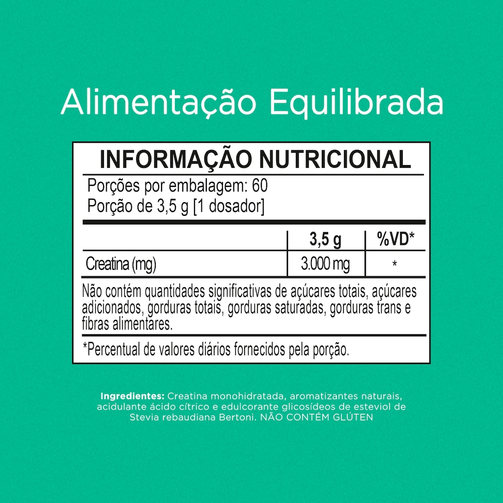Imagem 3 do produto Nutrify Creatine Tasty - Creatina Monohidratada 210g
