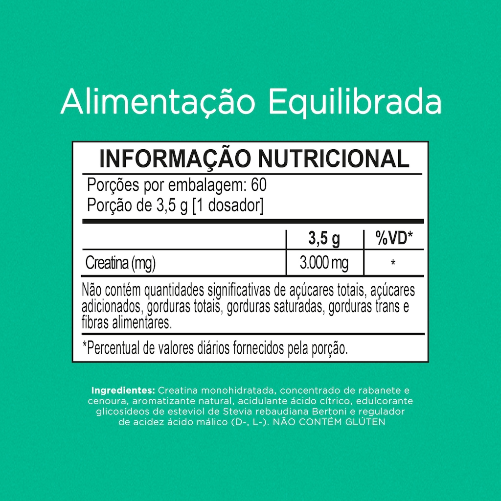 Imagem 3 do produto Nutrify Creatine Tasty - Creatina Monohidratada 210g