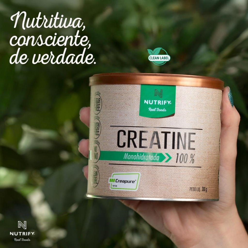 Imagem 2 do produto Nutrify Creatine Monohidratada Sabor Neutro 300g