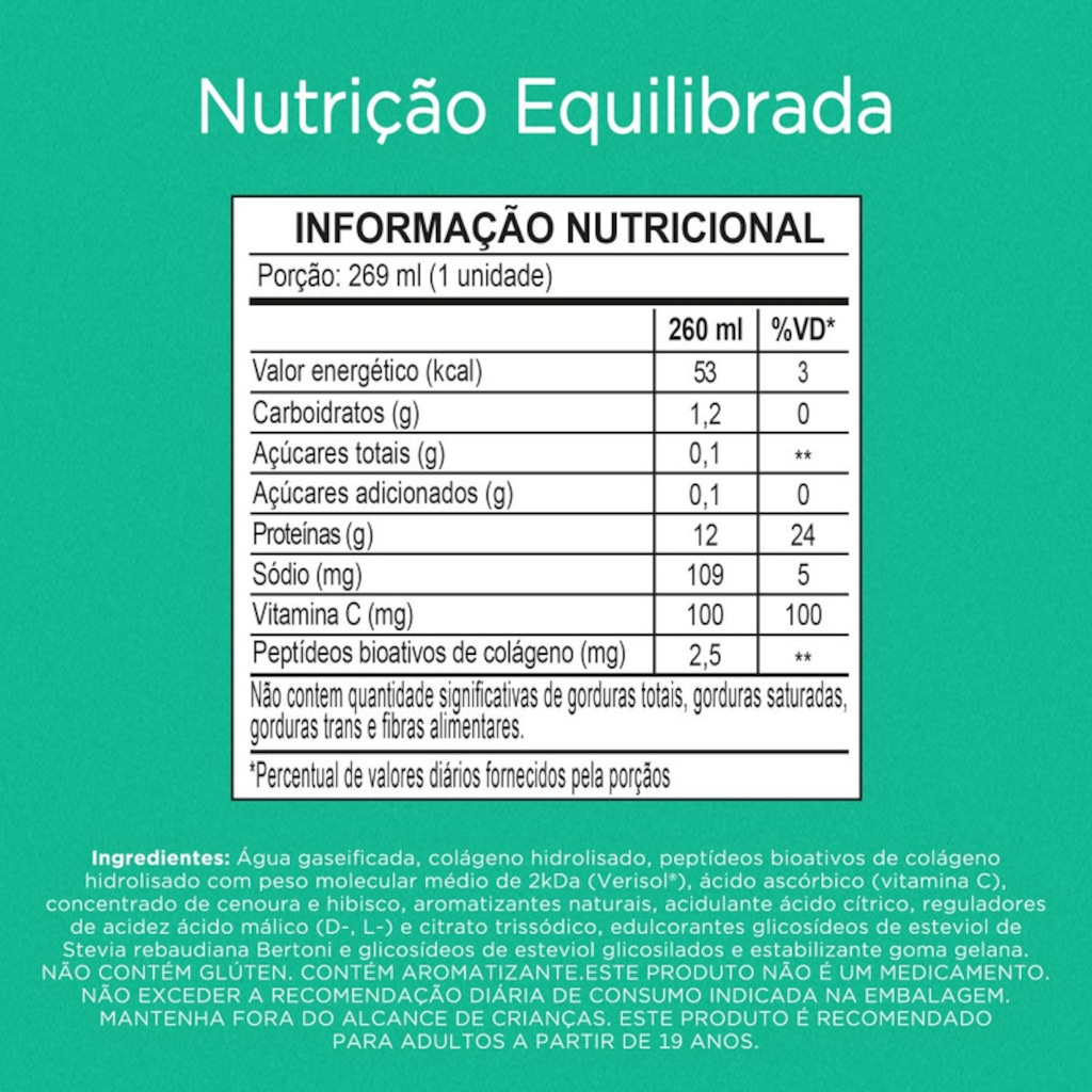 Imagem 3 do produto Nutrify Collagen Drinks 269ml - 6 Unidades