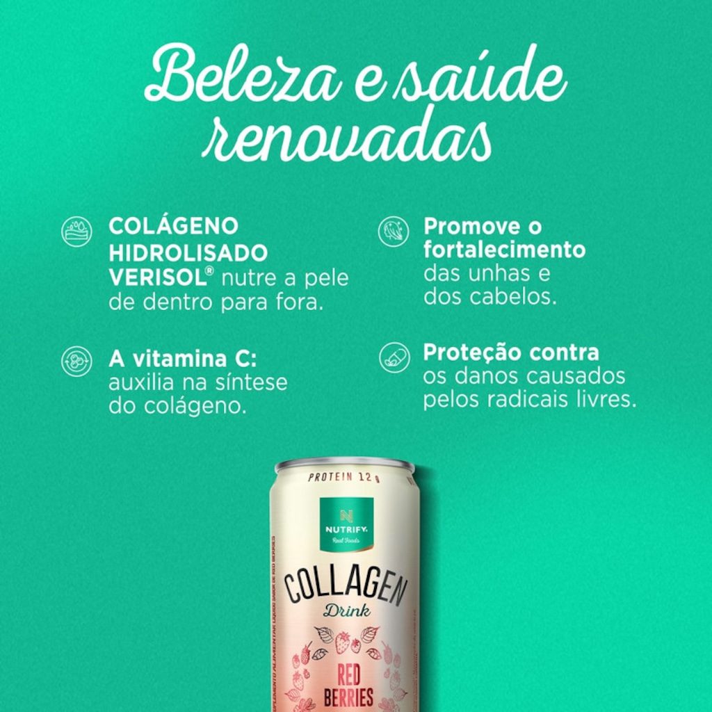 Imagem 4 do produto Nutrify Collagen Drinks 269ml - 6 Unidades