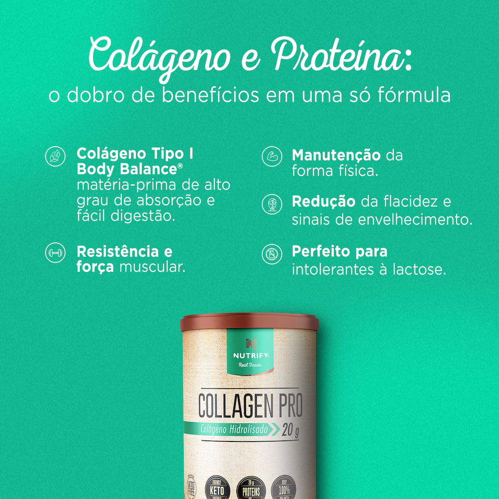 Imagem 4 do produto Nutrify Colágeno Hidrolisado Collagen Pro 450g