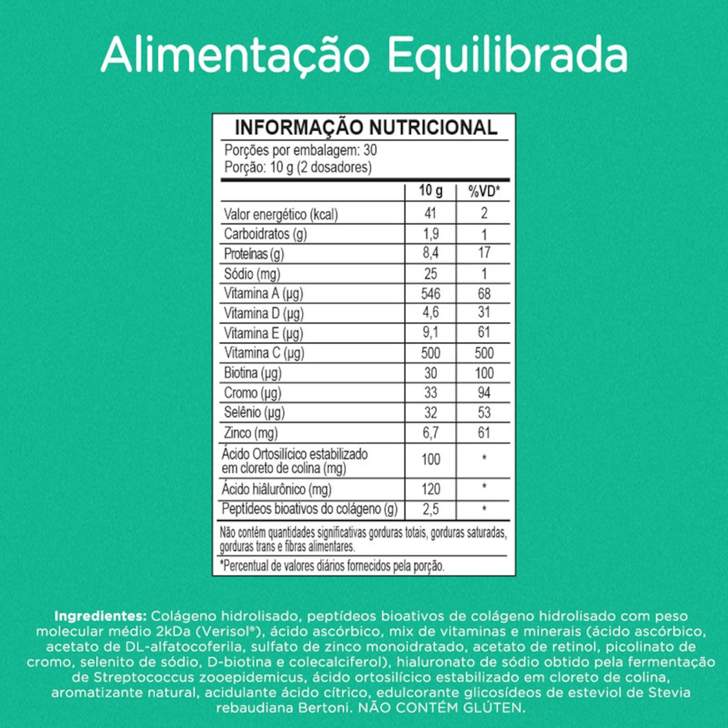 Imagem 2 do produto Nutrify Collagen Derm 330g - Pele, Cabelo e Unhas