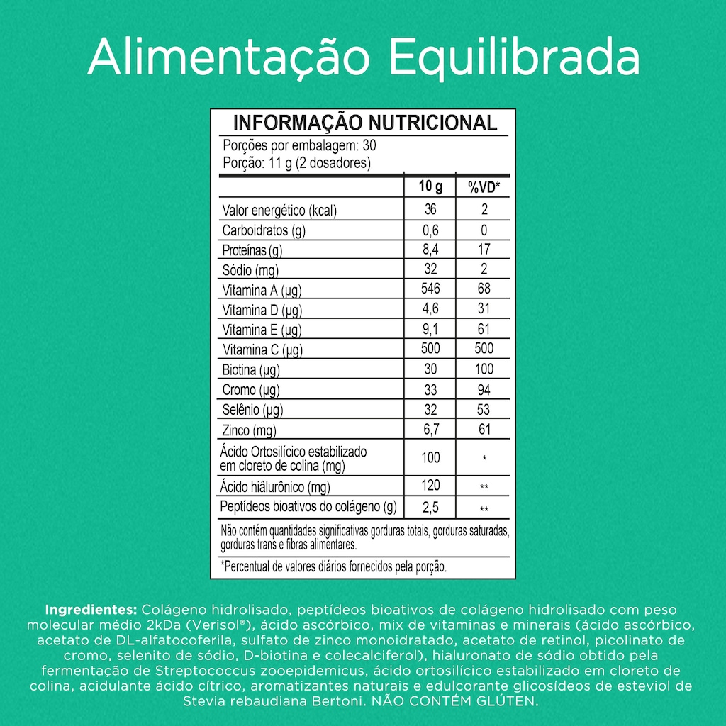 Imagem 3 do produto Nutrify Collagen Derm 330g - Pele, Cabelo e Unhas
