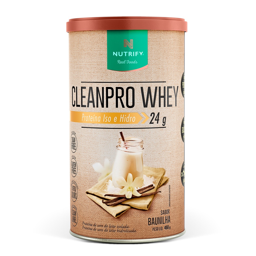 Imagem 3 do produto Nutrify Proteína CleanPro Whey 450g