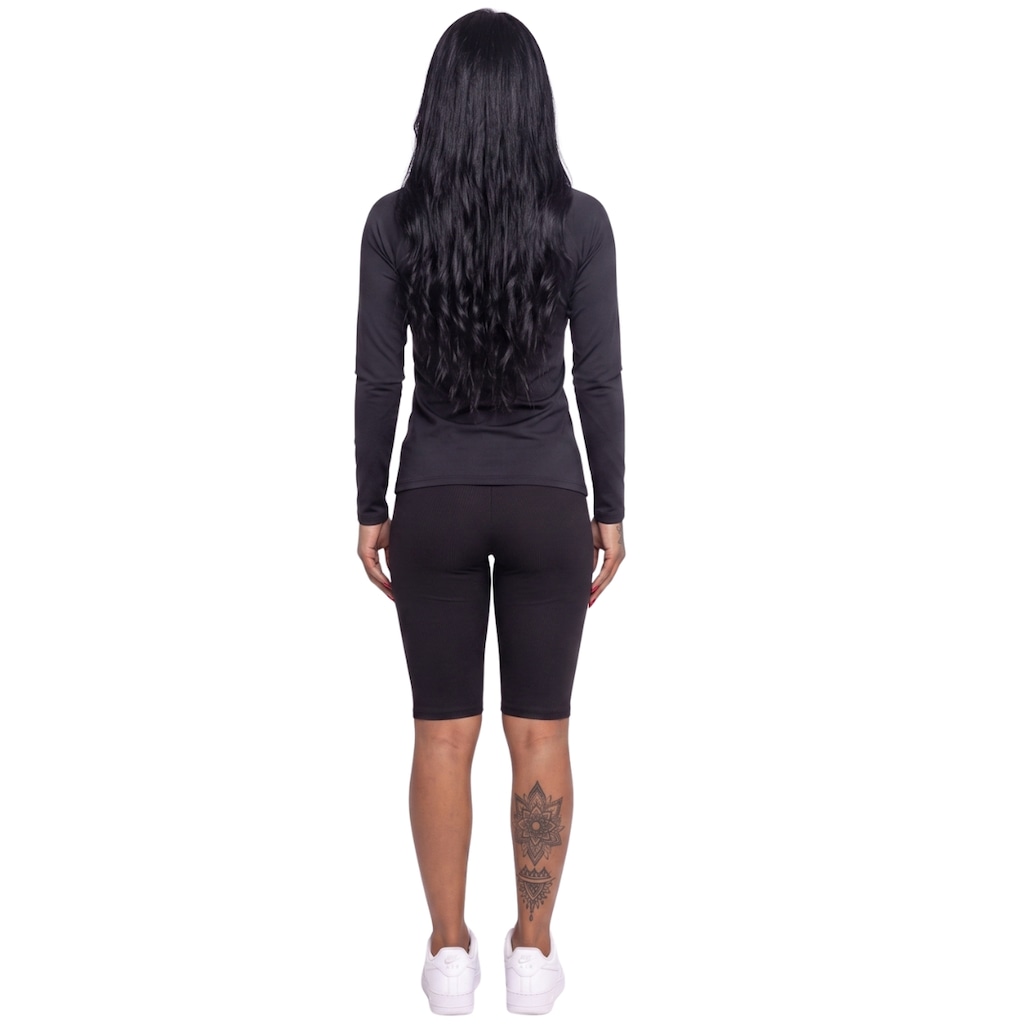 Imagem 3 do produto Conjunto Fitness Blusa Térmica Proteção UV e Bermudão Vekyo