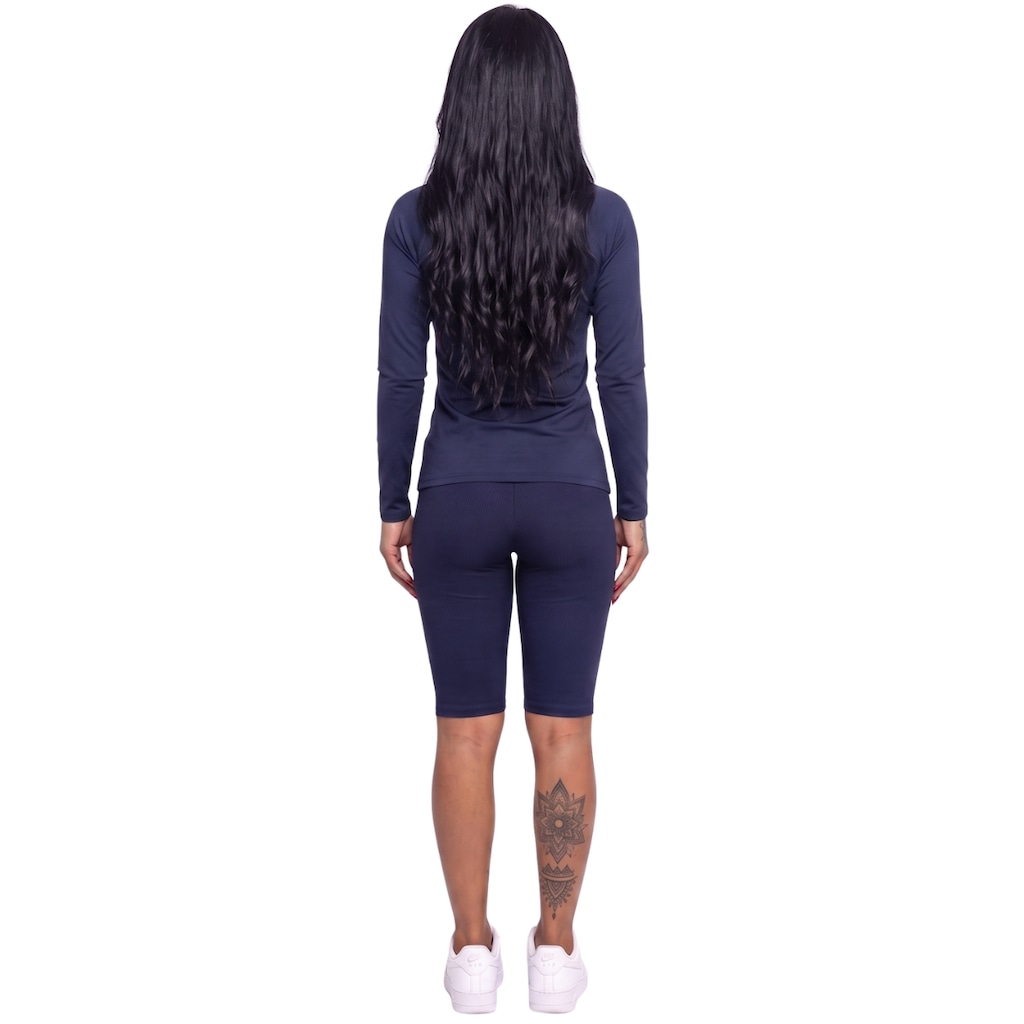 Imagem 3 do produto Conjunto Fitness Blusa Térmica Proteção UV e Bermudão Vekyo
