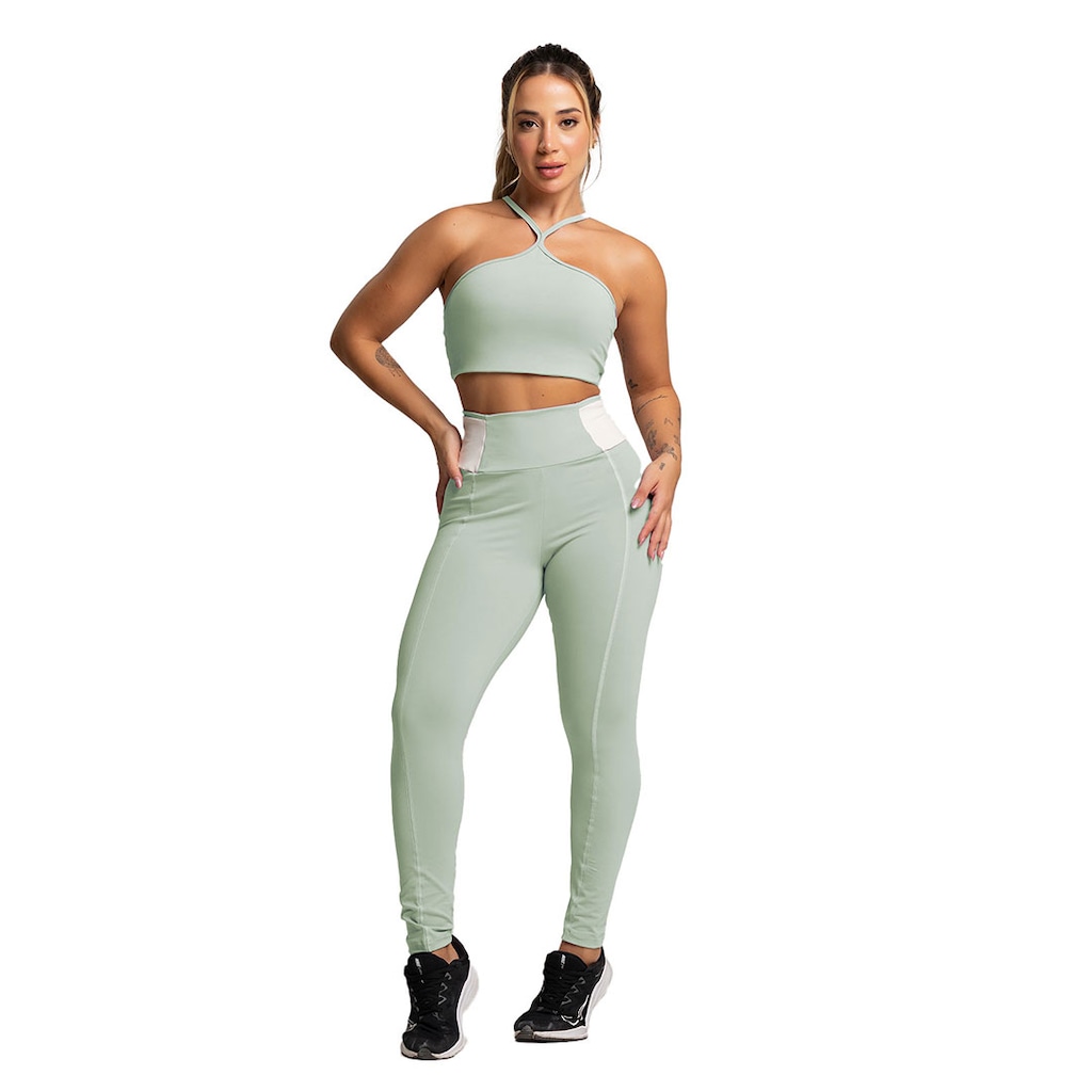 Imagem 3 do produto Calça Legging Suplex de Poliamida Mvb Modas Feminina