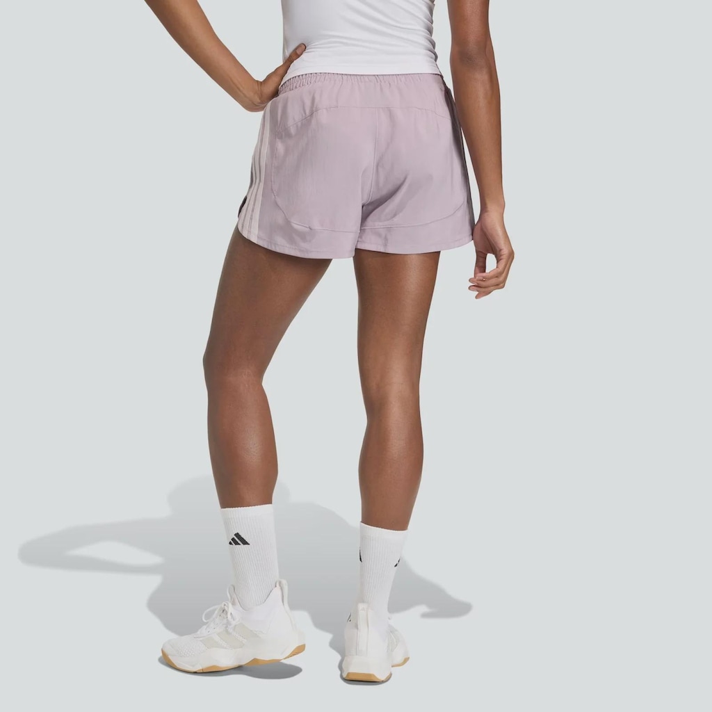 Imagem 2 do produto Shorts adidas Pacer Workout Cintura Alta Feminino