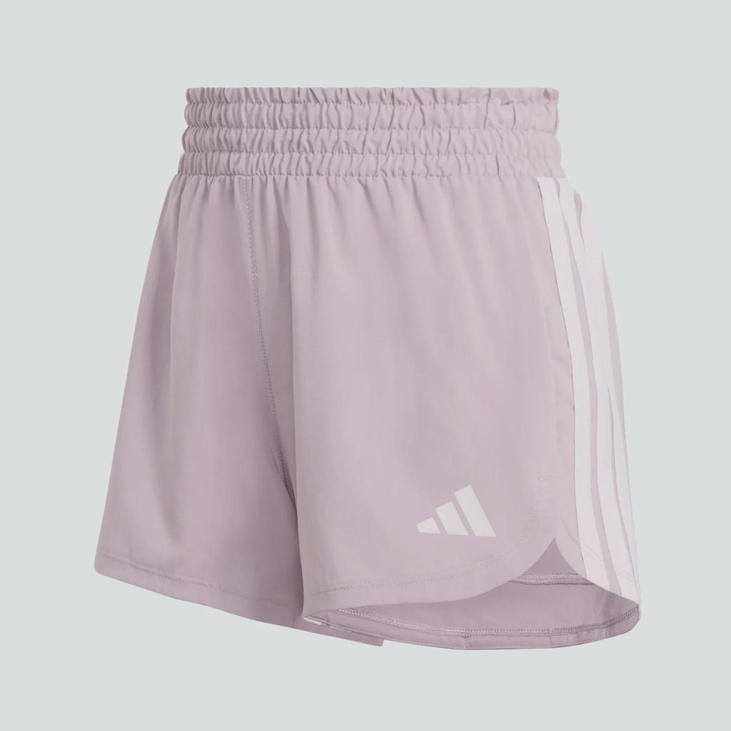 Imagem 3 do produto Shorts adidas Pacer Workout Cintura Alta Feminino