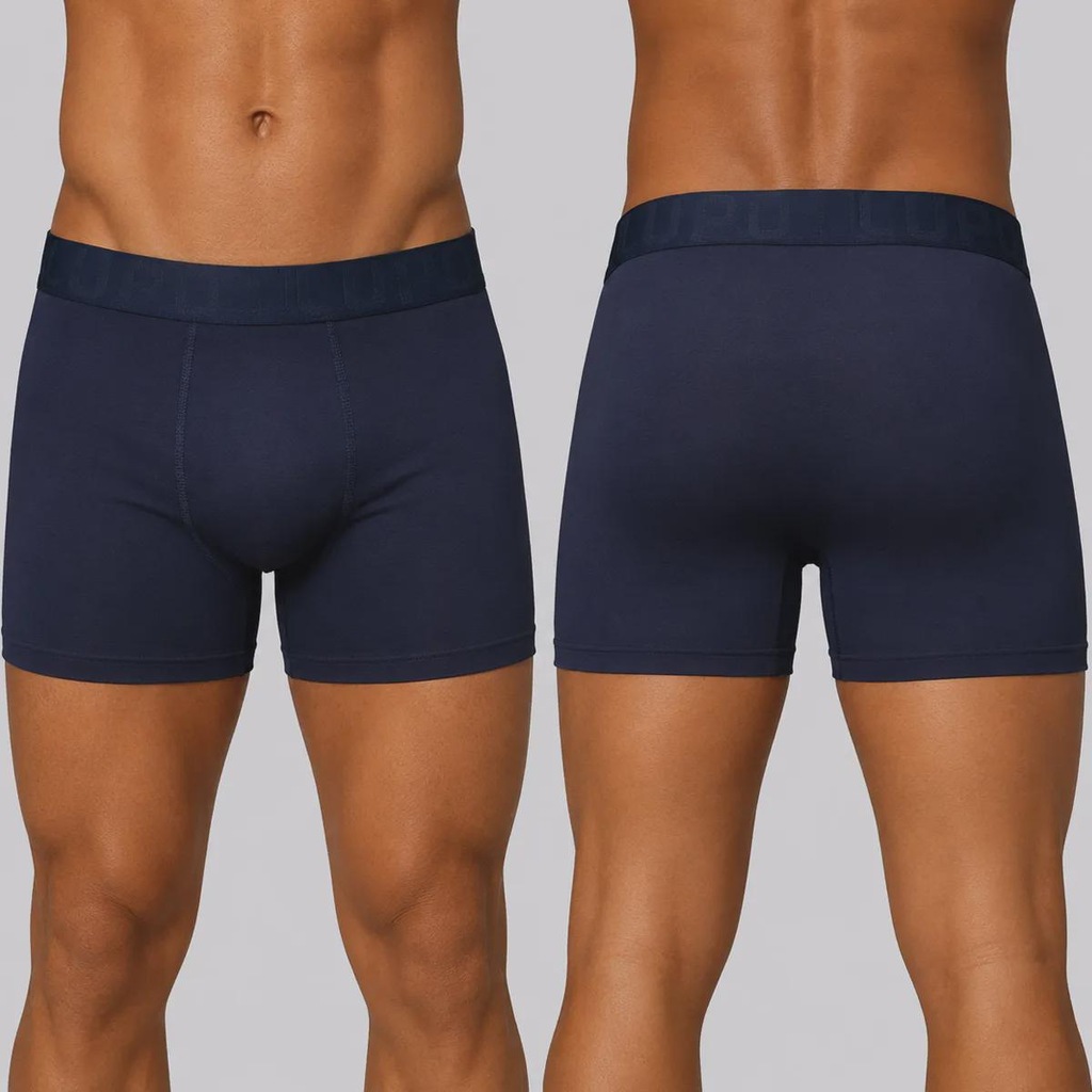 Imagem 3 do produto Kit 6 Cuecas Lupo Boxer Elastano Soft Adulto