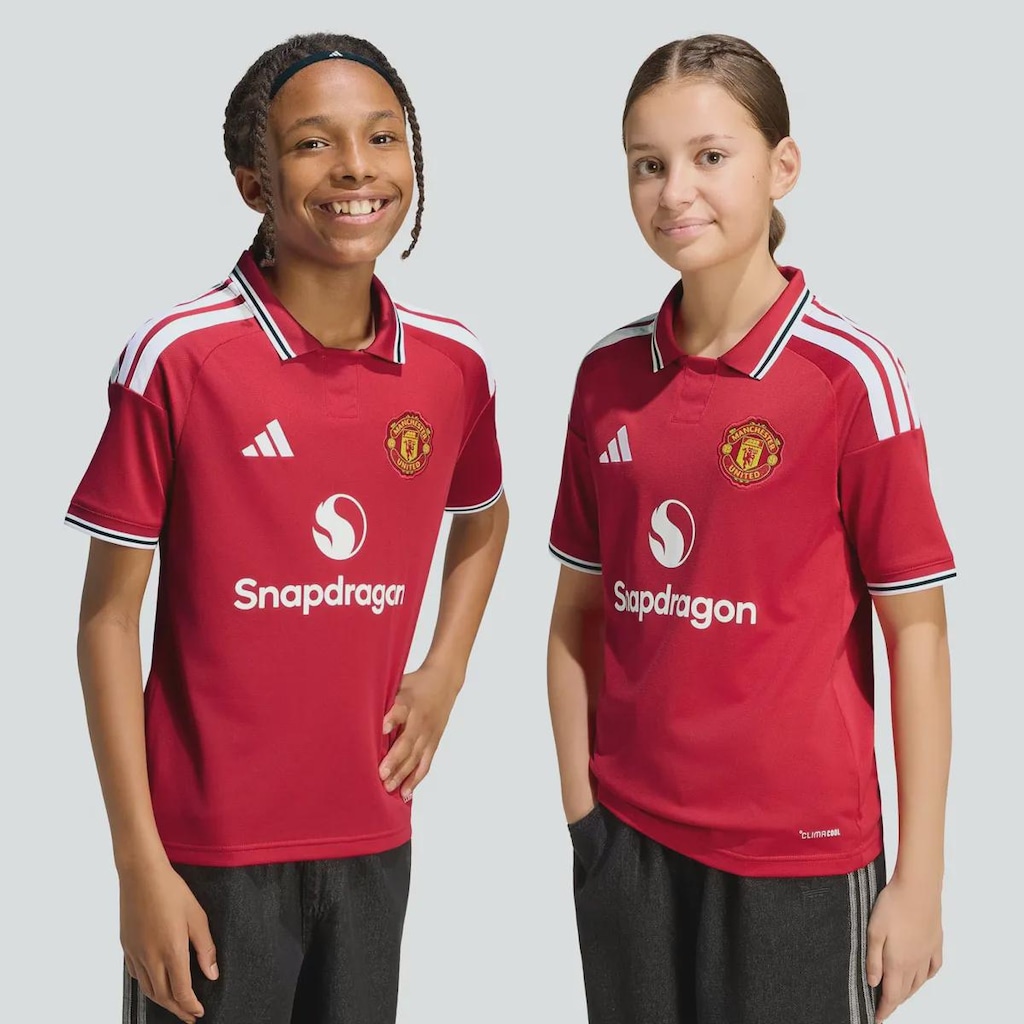 Imagem 5 do produto Camisa Manchester United Home 2026/27 adidas Infantil