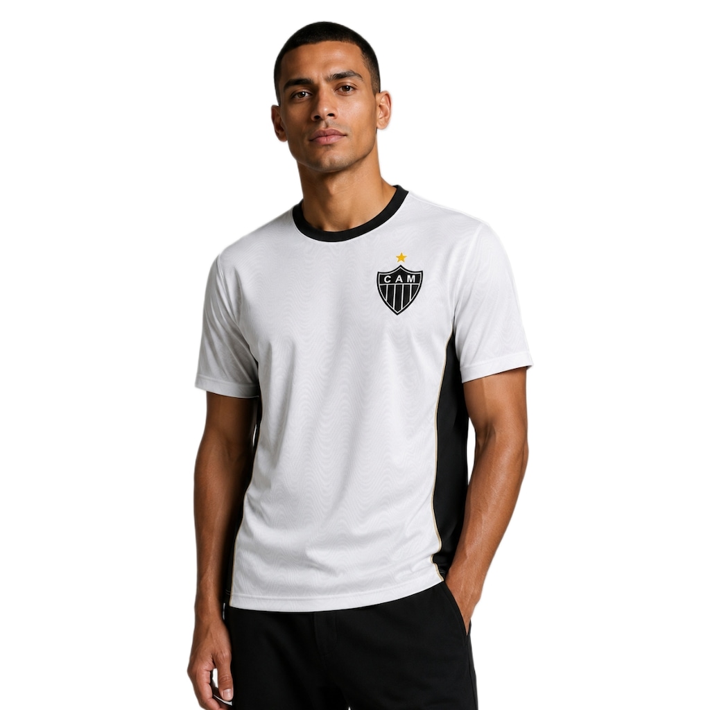 Imagem 2 do produto Camisa do Atlético Mineiro Vingador Gold Wave Braziline - Masculina
