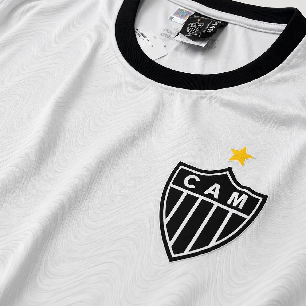 Imagem 3 do produto Camisa do Atlético Mineiro Vingador Gold Wave Braziline - Masculina