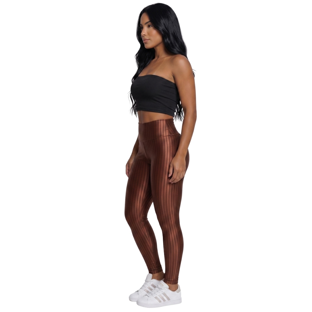 Imagem 2 do produto Conjunto Fitness Top Faixa Tube e Calça New Zig Vekyo Feminino