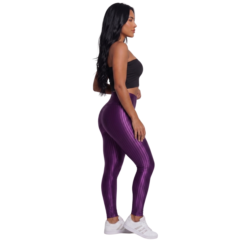 Imagem 2 do produto Conjunto Fitness Top Faixa Tube e Calça New Zig Vekyo Feminino