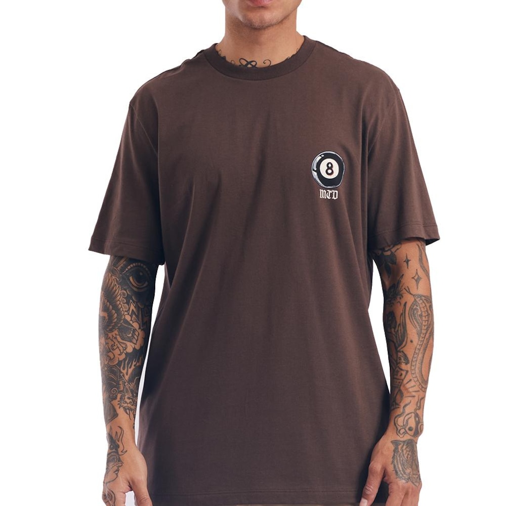 Imagem 1 do produto Camiseta MCD Costas Bola 8 SM27 Masculina