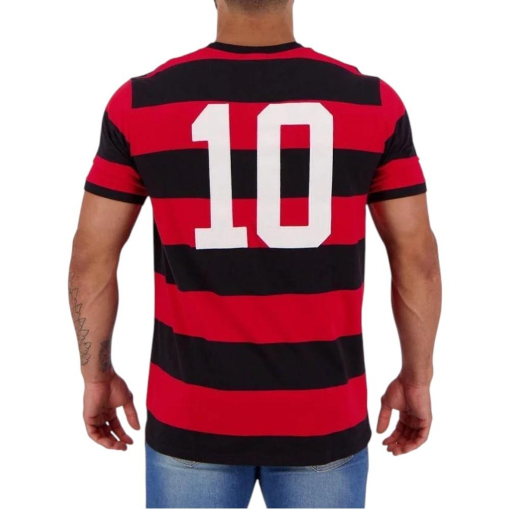 Imagem 2 do produto Camisa do Flamengo Flatri Zico Braziline - Masculina
