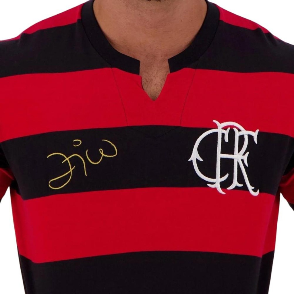 Imagem 3 do produto Camisa do Flamengo Flatri Zico Braziline - Masculina