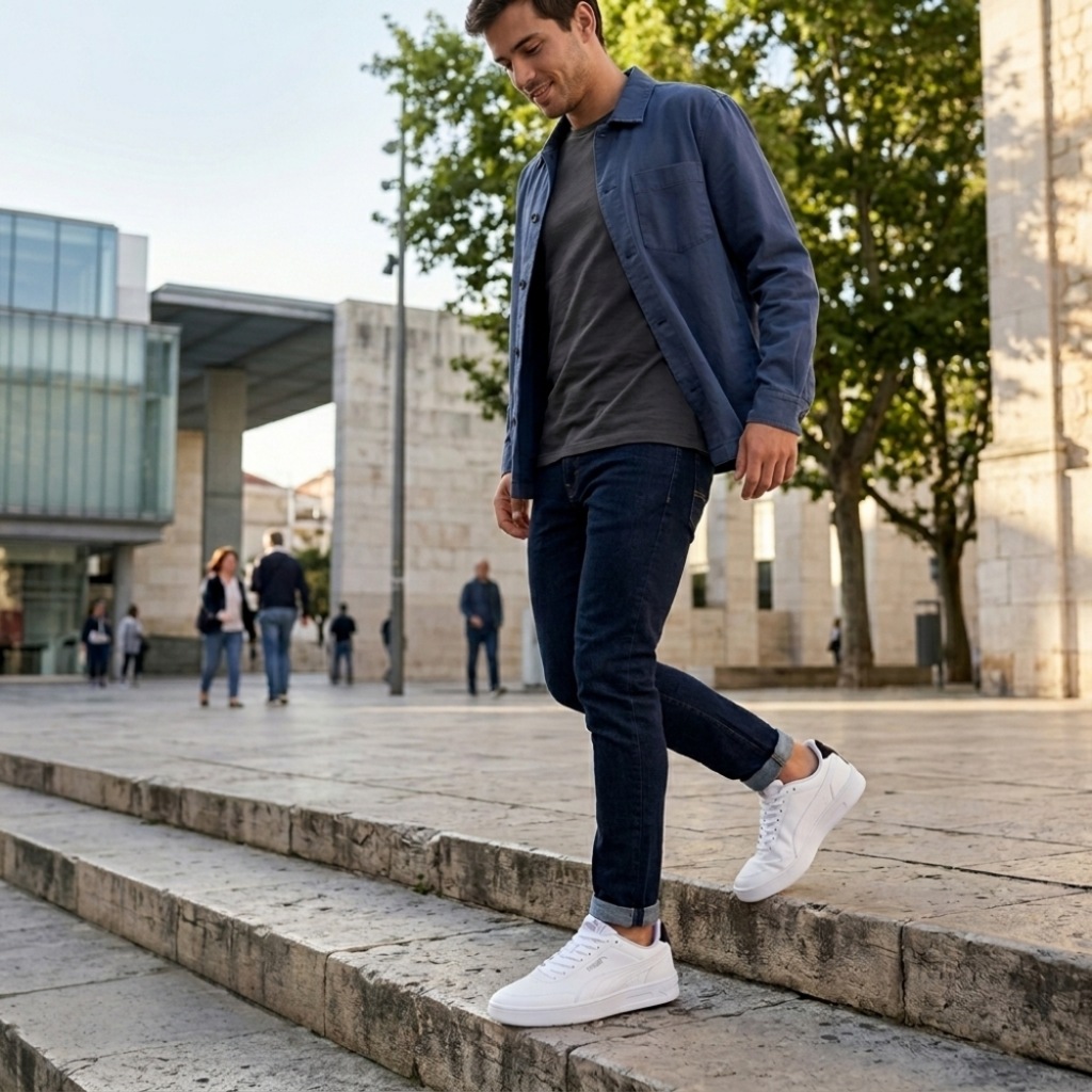 Imagem 4 do produto Tênis Masculino Puma Court Classic Clean