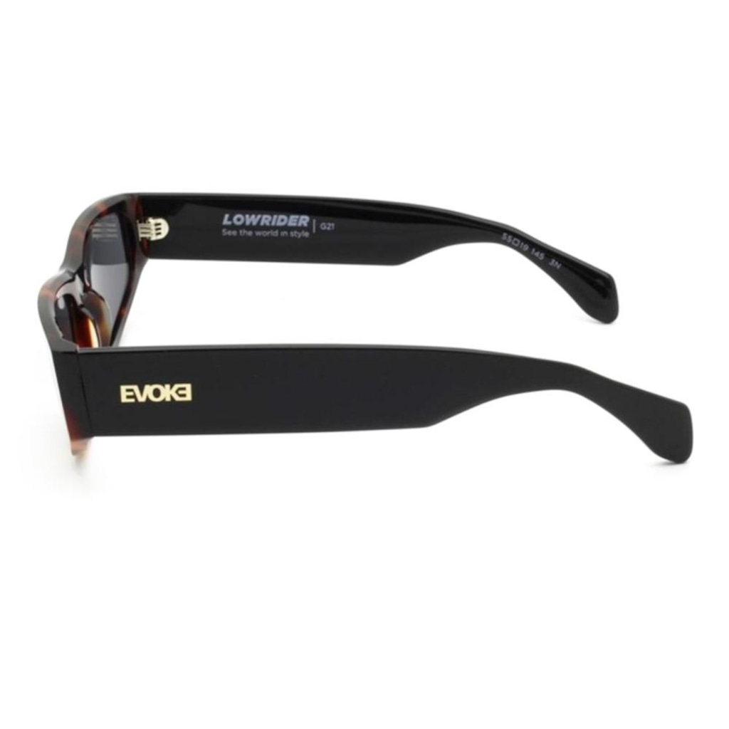 Imagem 3 do produto Óculos Evoke Lowrider G21 Black Turtle Shine Gray Total