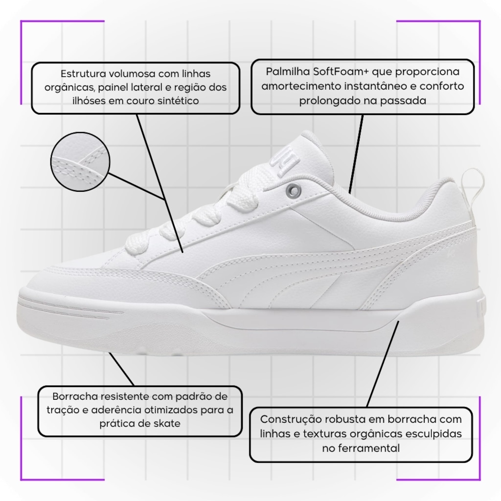 Imagem 5 do produto Tênis Unissex Puma Park Lifestyle Og Bdp