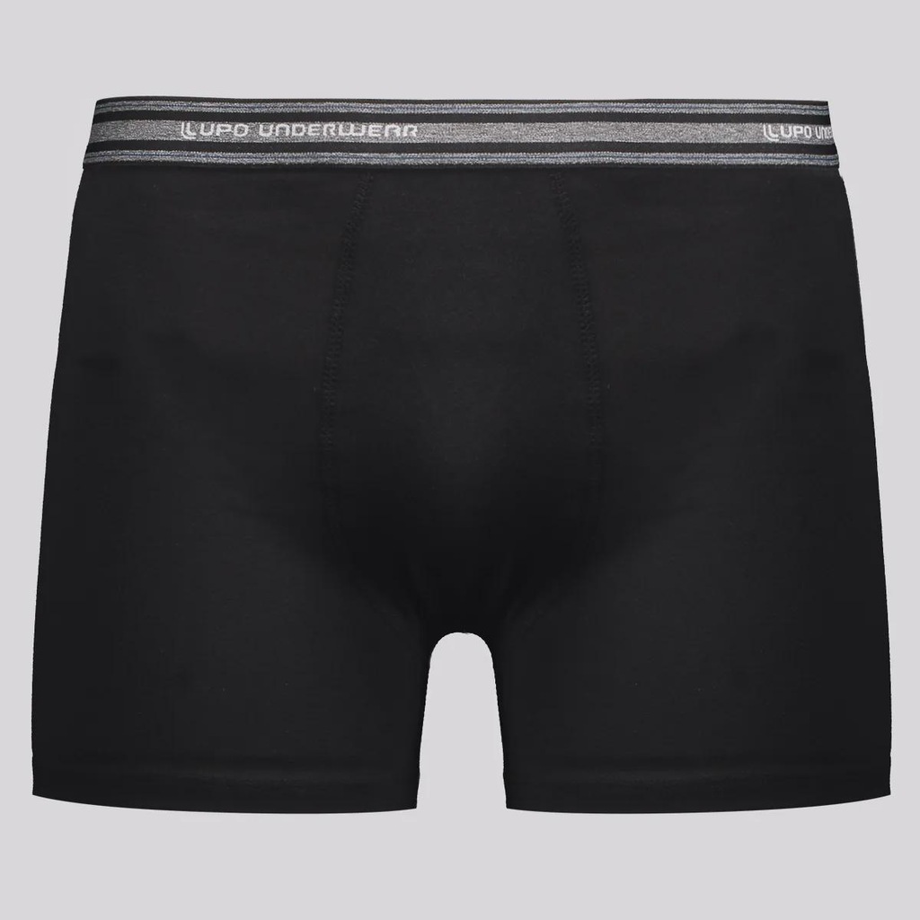 Imagem 5 do produto Kit 4 Cuecas Boxer Lupo com Elastano Adulto