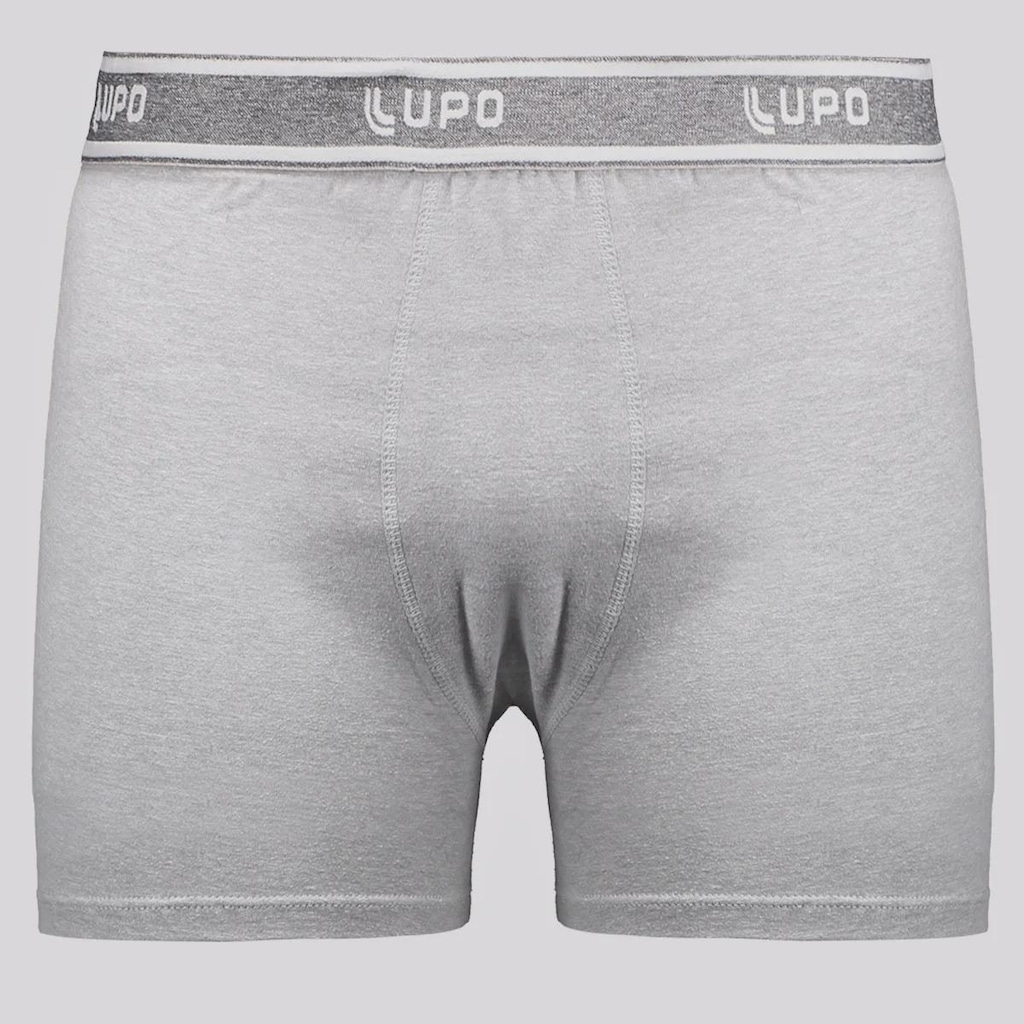 Imagem 4 do produto Kit 6 Cuecas Boxer Lupo Basic com Elastano
