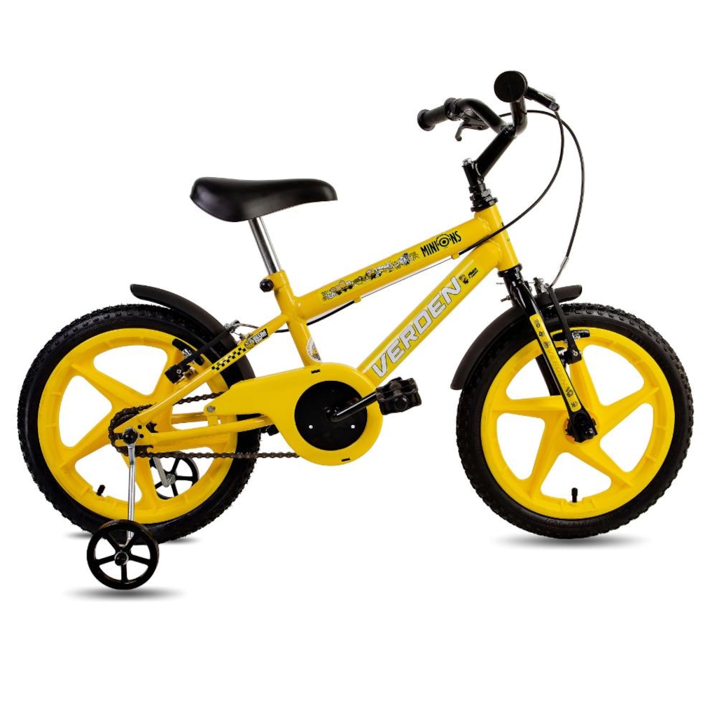Imagem 1 do produto Bicicleta Infantil Aro 16 Minions Verden Bikes