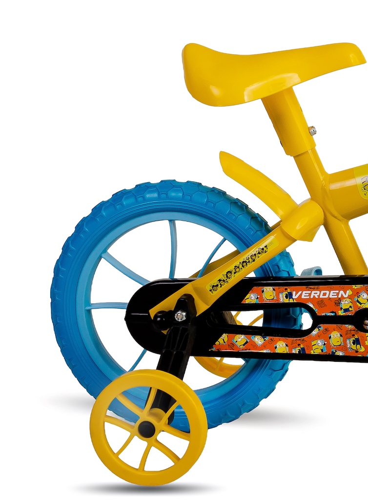 Imagem 3 do produto Bicicleta Infantil Aro 12 Minions Verden Bikes