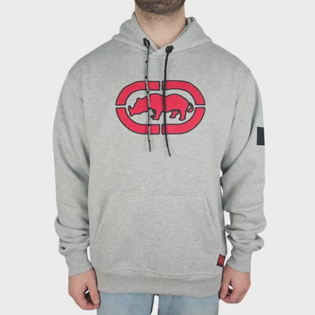 Imagem 1 do produto Moletom Canguru Fechado Logo Frontal - ECKO UNLTD - Masculino