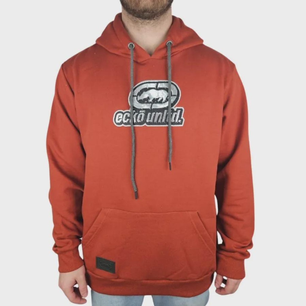 Imagem 1 do produto Moletom Ecko Canguru Reflect Masculino