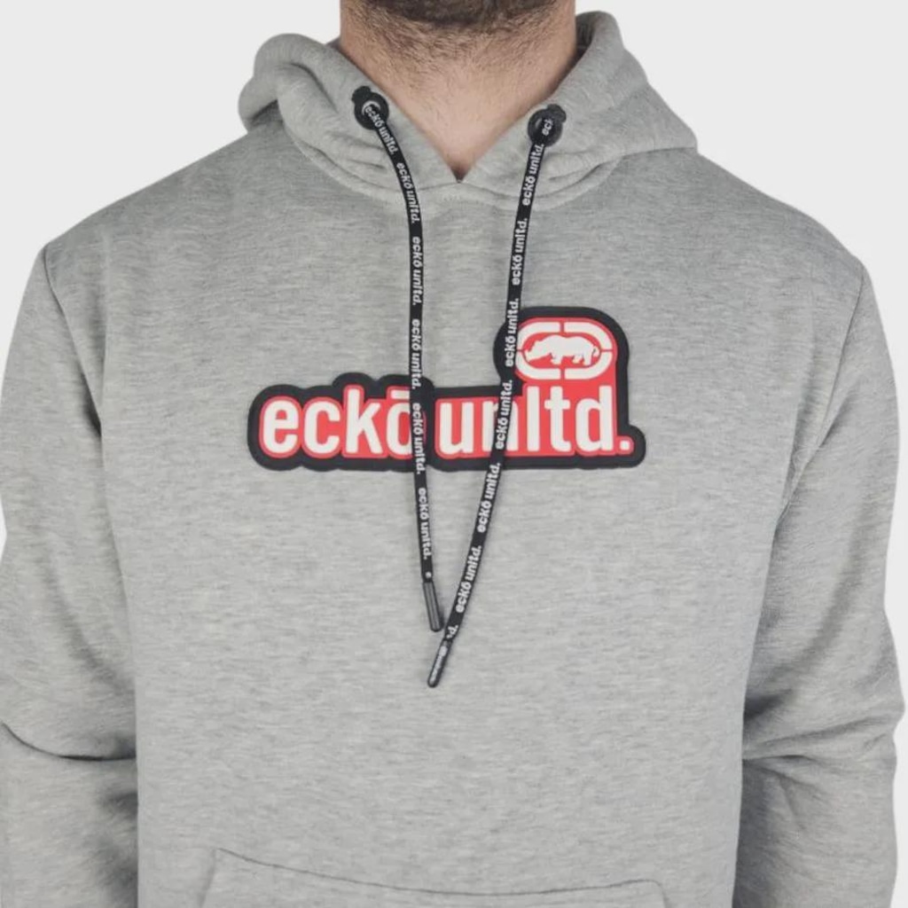 Imagem 2 do produto Moletom Ecko Fechado Silk Recorte Masculino