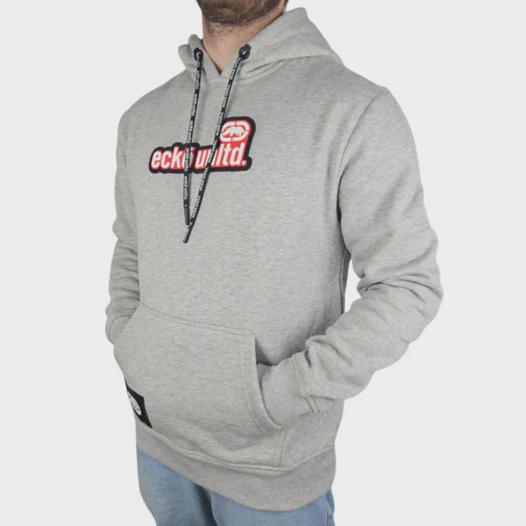 Imagem 3 do produto Moletom Ecko Fechado Silk Recorte Masculino