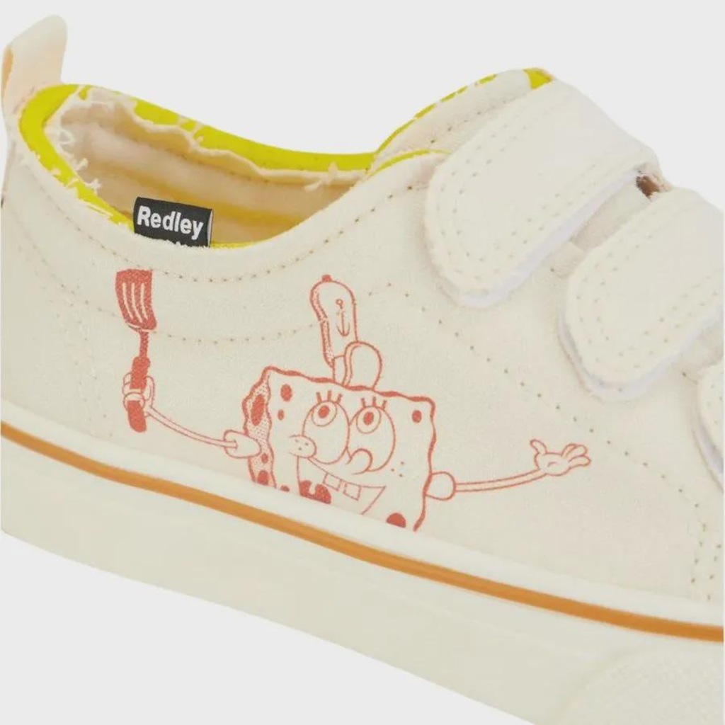 Imagem 2 do produto Tênis Redley Clip Collab Bob Esponja Cru Masculino