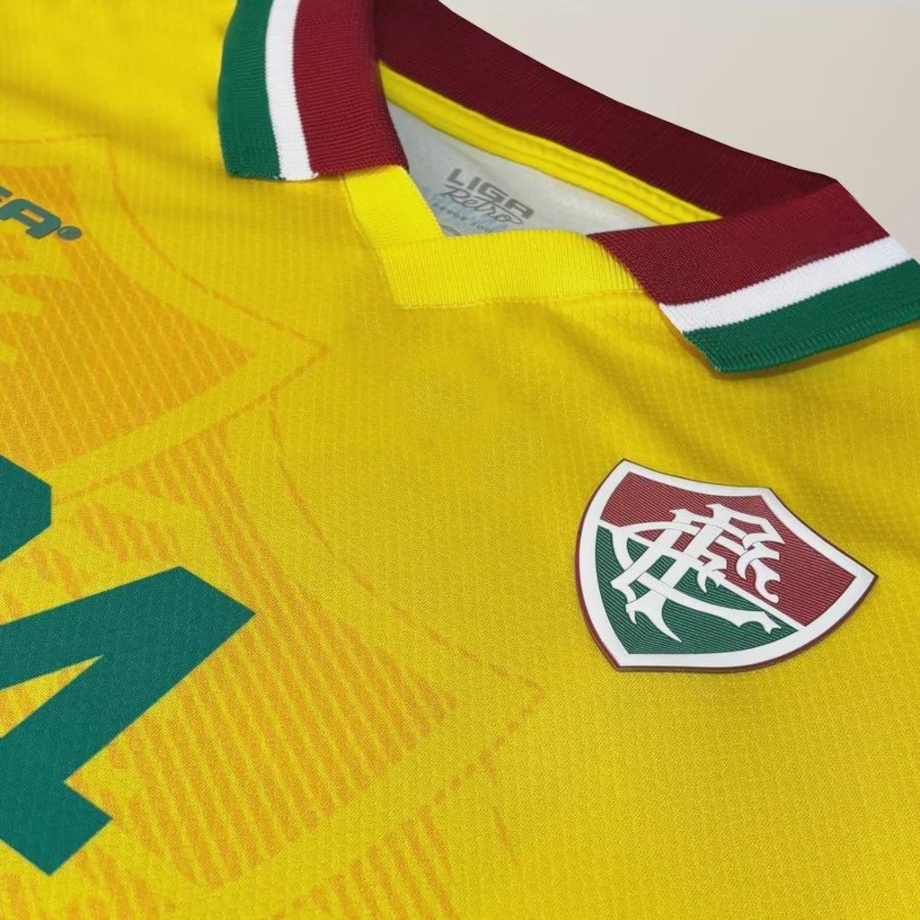 Imagem 4 do produto Camiseta Fluminense Brasil 1994 Liga Retro Feminina