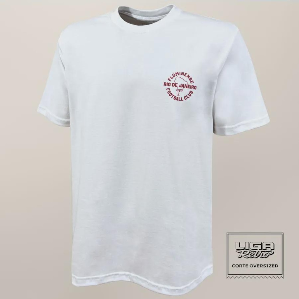 Imagem 1 do produto T-Shirt Oversized Fluminense Arquibancada - Liga Retro - Masculino
