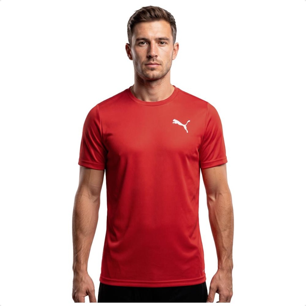 Imagem 1 do produto Camiseta Puma ESS Small Logo Poly Tee Masculina