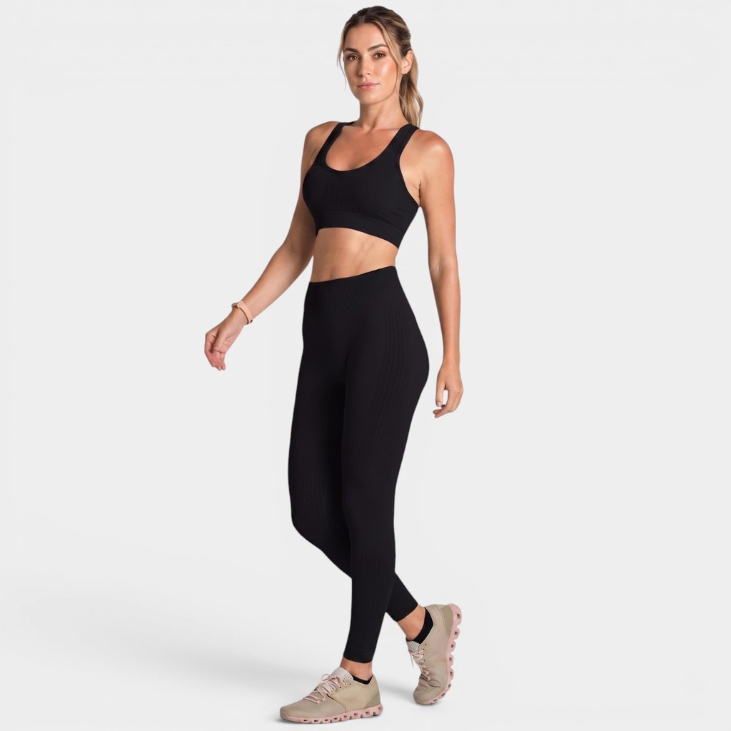 Imagem 1 do produto Calça Legging Lupo LSport Seamless Ondas Feminina